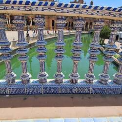 Beautiful bridge balustrades