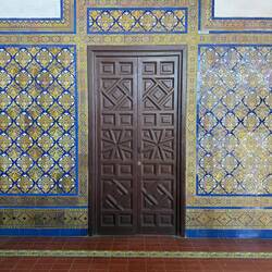 The mosaics in the building are just stunning