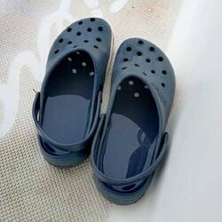 Zum Glück nur die Crocs