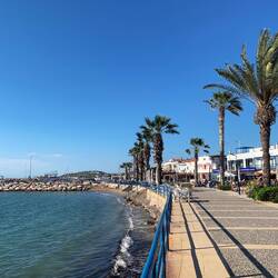 Die Strandpromenade