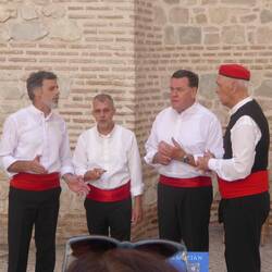 The singing quartet