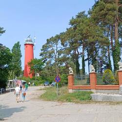 der Leuchtturm von Nowa Karczma
