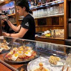 Bacalau con gamba
