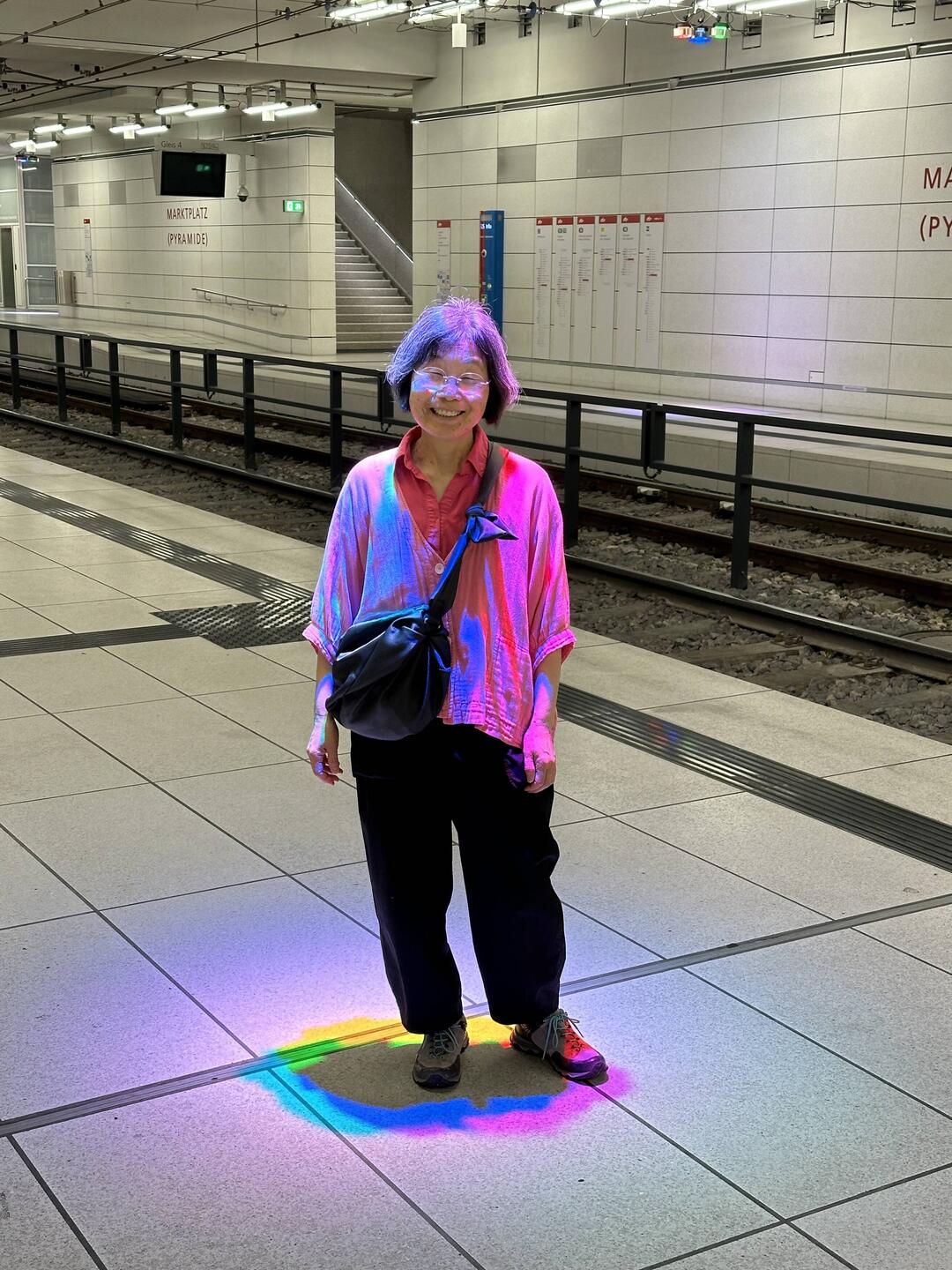 Die neue U-Bahn - endlich. Beleuchtung von Ingo Maurer