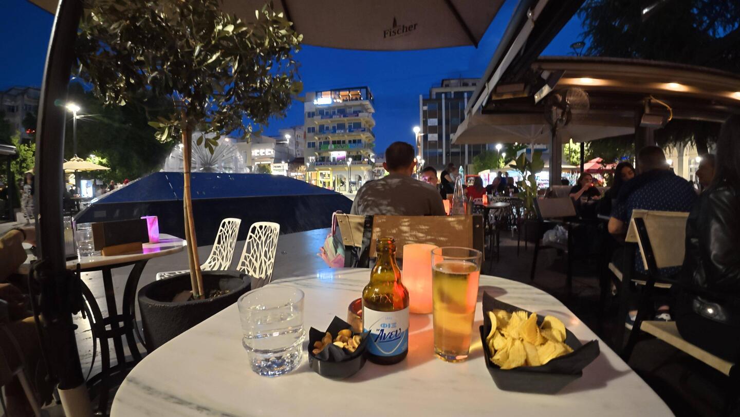 Gestern Abend in Kardítsa