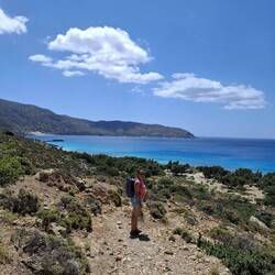 Und ab geht's zum Strand runter