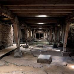Untergeschoss im Amphitheater
