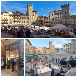 Apericena alle "Logge Vasari' in Piazza Grande