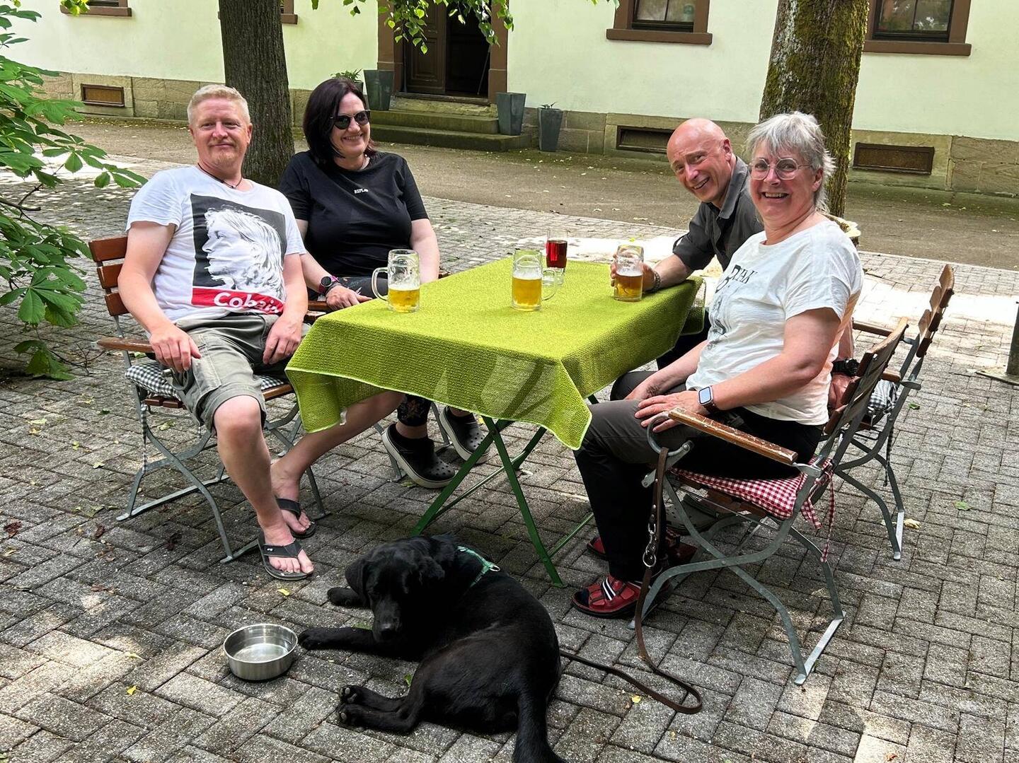 Gemeinsames Abschlussessen