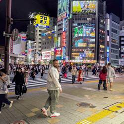 Glücklich in Shinjuku