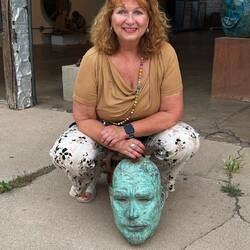 Schnell noch ein Biild von gestern posten, hier komme ich zumindest gegen den Gruselkppf an