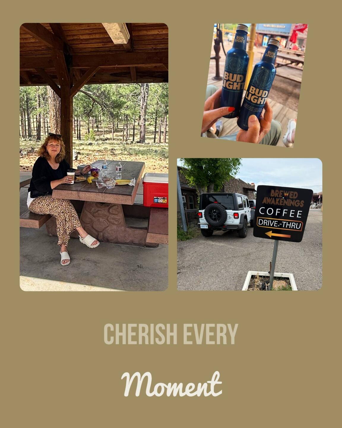 Idyllisches Frühstück