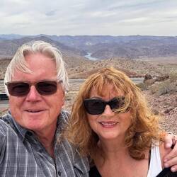 Lake Meat im Hintergrund