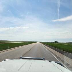 On the road