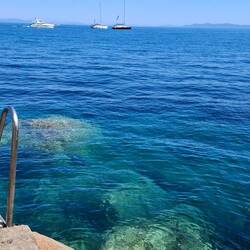 This was actually quite a steep entry into the water