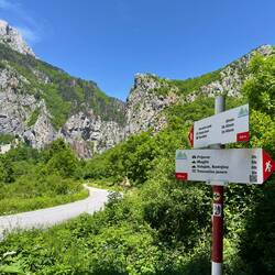 Scheinbar sind wir wieder auf dem Via Dinarica unterwegs