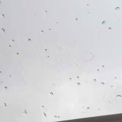 Das Unwetter am nächsten Morgen