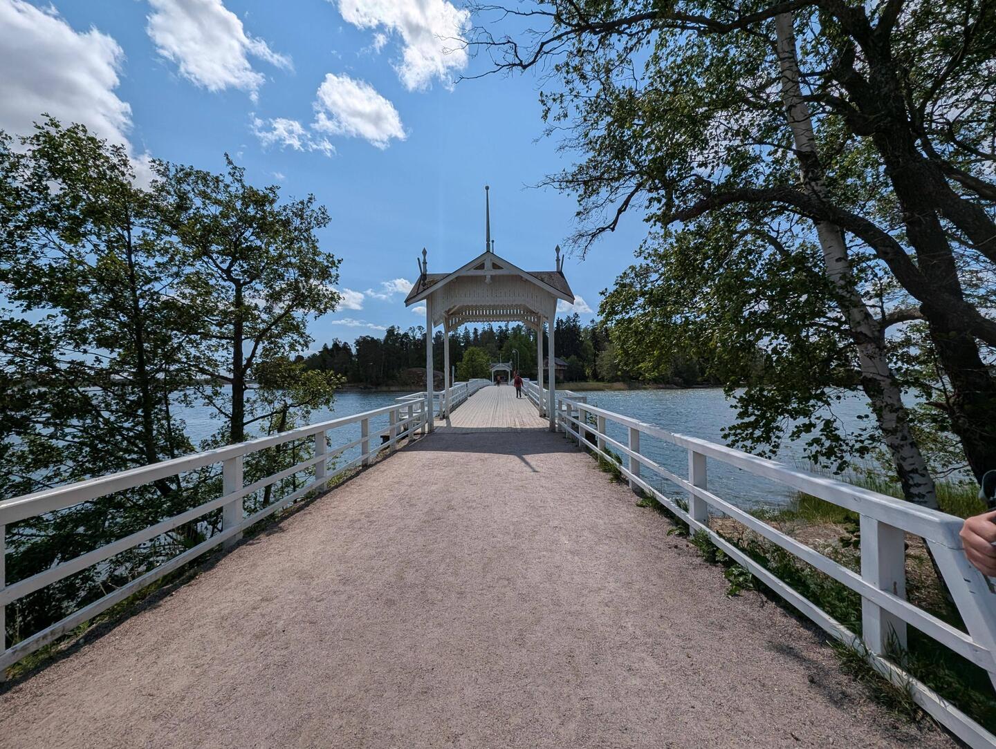 Holzbrücke nach Seurasaari