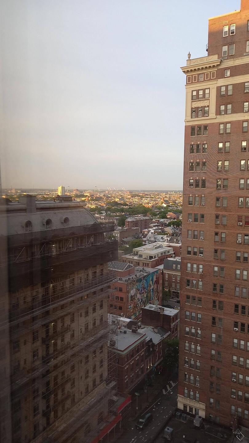 Blick aus dem Hotelzimmer