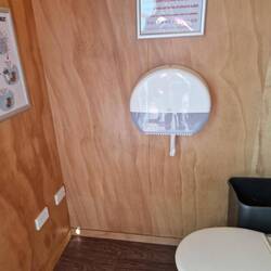 The compost loo at the jump site