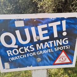 Kiwi humour on way to the jump site