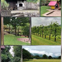 Waldspielplatz mit Grillhaus