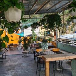 Dachterrasse vom Hostel