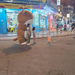 So settegi stöh überau ume u tanze mängisch oder singe