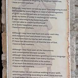 Pilgrims Prayer