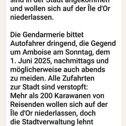 Übersetzung der französischen Nachrichten