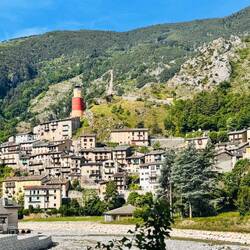 Letzter Blick auf Tende...