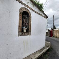 Many of these prayer alters are often seen on the road edge throughout the way.