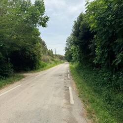 Nachmittags war es brutal schwül bei 30 Grad.