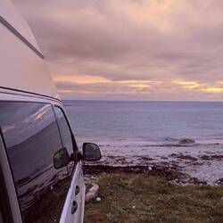 Stellplatz am Meer