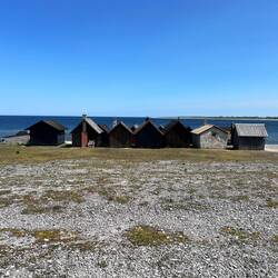 Alte Fischerhütten...