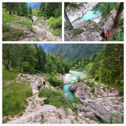 Blick aus der 2. Klamm heraus