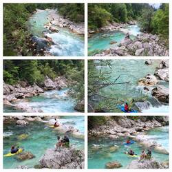 Die Kajaker sind gut durchgekommen