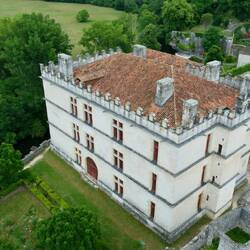 Schlossanlage vom Burgturm