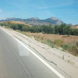 Auf dem Weg in die Sierra de Grazalema