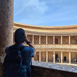 Palacio Carlos V. Das enthaltene Museum war am Montag leider geschlossen.