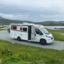Unser Platz in Kinloch Site