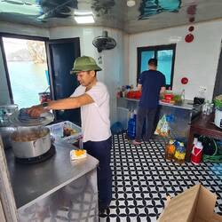 Hier wird das Essen zubereitet