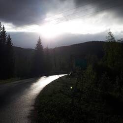 Kurz zeigt sich die Sonne.