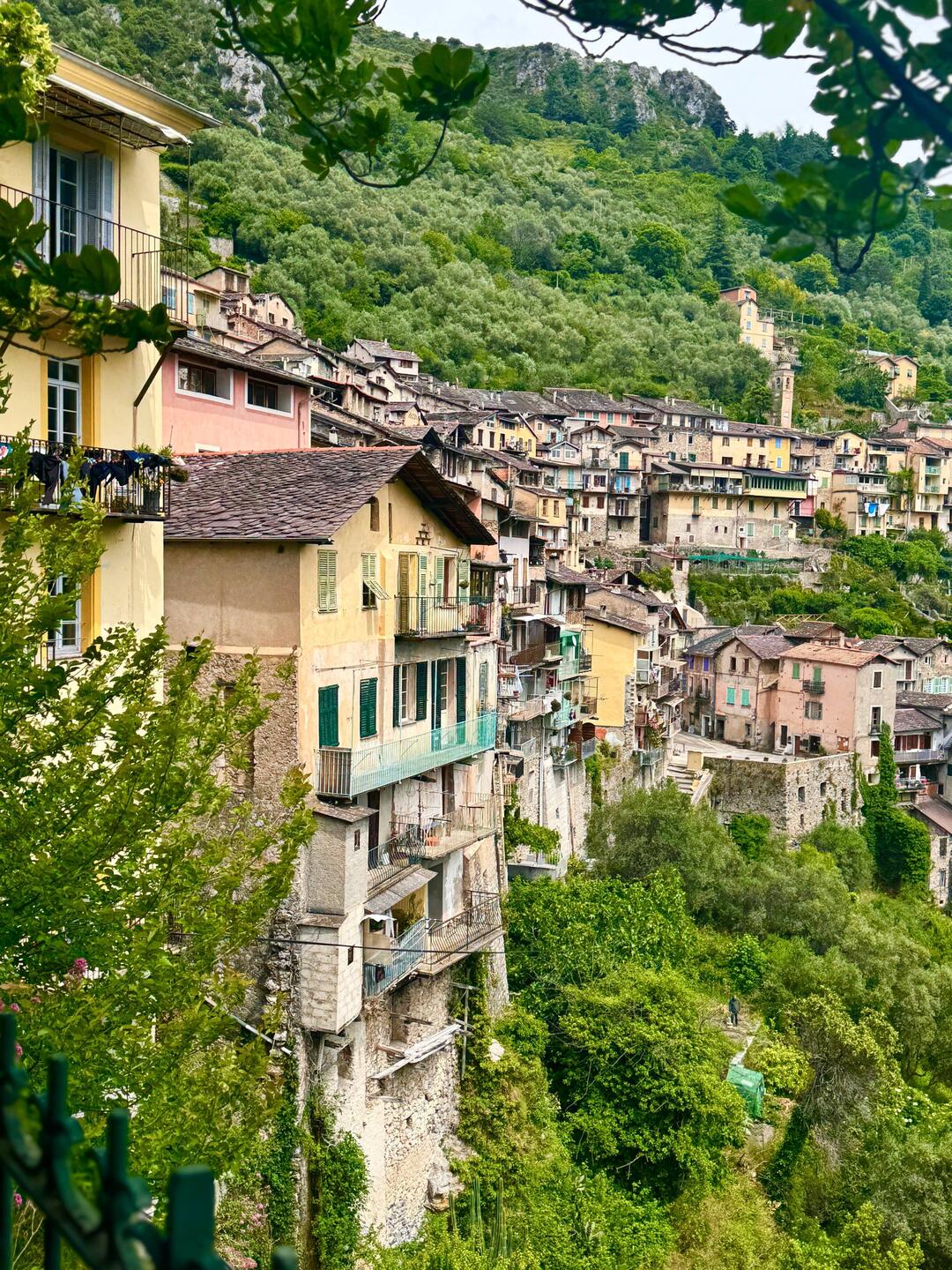 Nepal? Ein bisschen: Saorge; unser heutiges Ziel
