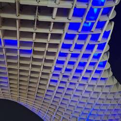 The building is made up of these squares