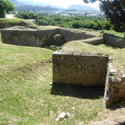 Unusual bastions on the city wall