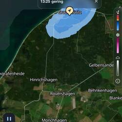 Sonntag, da saß ich auf der Seebrücke bei strahlendem Sonnenschein ohne Wolke