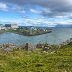 Looking over Stykkiholmur