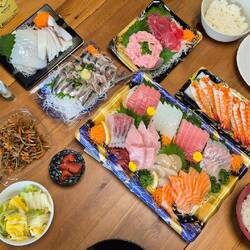 Sashimi Orgie bei Clemens und Mizuho