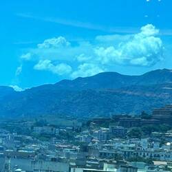Mount Etna in the distance
